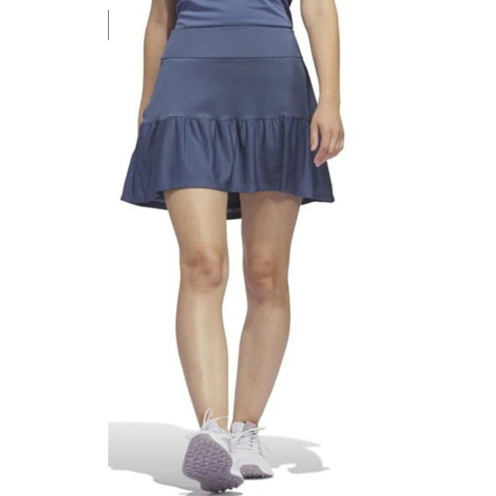 ADIDAS Ultimate 365 Frill Skirt Skort Dark Blue‎ Golf Tennis  IP2474 New